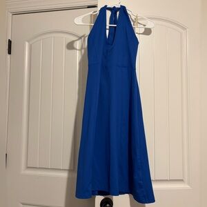 Patagonia Vibrant Blue Backless Dress